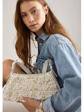 Anthropologie sequin bag